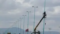 ۲۲ کیلومتر از راه‌های مازندران پارسال روشن شد
