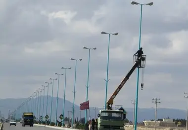 ۲۲ کیلومتر از راه‌های مازندران پارسال روشن شد
