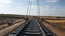 عملیات اجرایی راه‌ آهن زاهدان - میلک از زابل کلید می‌ خورد