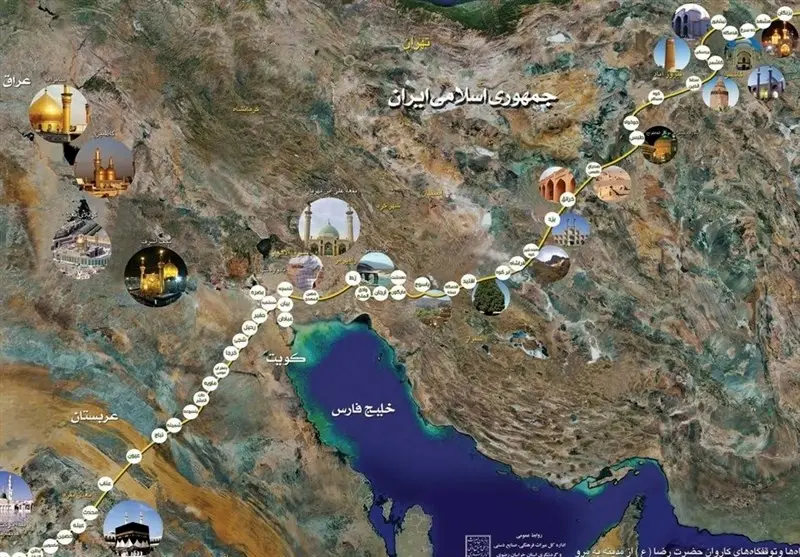 توسعه گردشگری مذهبی ایران مدیون یک جاده