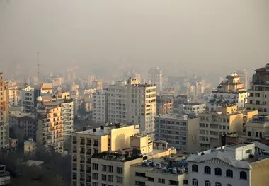 تداوم آلودگی هوا در تهران/کمترین دمای هوای پایتخت