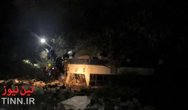 سقوط اتوبوس از پرتگاه در مکزیک ۱۰ کشته به جا گذاشت