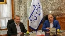 دیدار مدیران کشتیرانی با رئیس مجلس