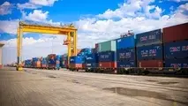 صادرات ۵ هزار تن کالا با کد اختصاصی بندر خشک ریلی