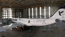 بازگشت دومین هواپیمای ایرباس A۳۱۹ «هما» به چرخه پروازی