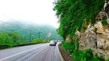 جاده چالوس و آزادراه تهران شمال یکطرفه شد