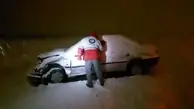 امدادرسانی هلال احمر اصفهان به ۳ هزار گرفتار در برف/ وقوع بیشترین حوادث در سمیرم