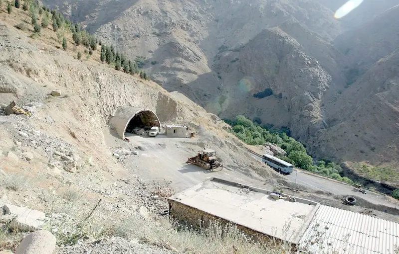 عملیات ساخت قطعه سوم آزادراه تهران -شمال آغاز شد