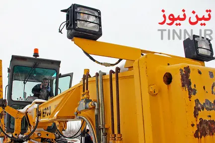 برف روبی و بازگشایی جاده ها در آذربایجان غربی