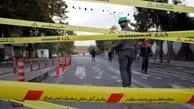 فرونشست تهران در شرایط قرمز