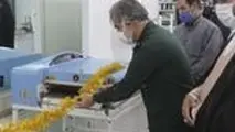 افتتاح دستگاه اتوماتیک ماسک دوزی نخ کوک