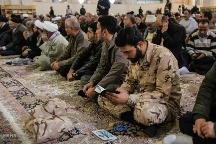 بزرگداشت جانباختگان نفتکش سانچی در قم 