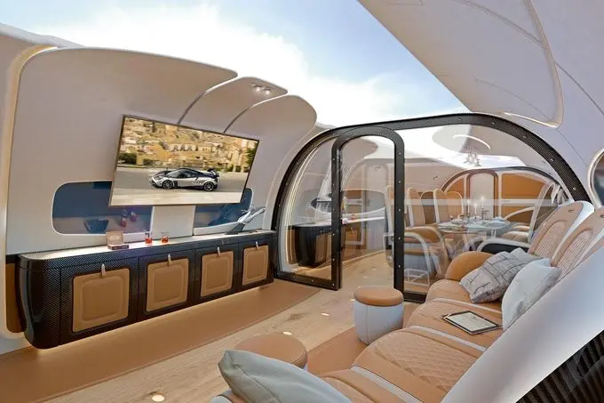 Airbus Corporate Jets and Pagani announce Infinito cabin