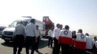 برگزاری مانور امدادرسانی جاده‌ای در جنوب استان کرمان