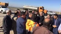 بازدید معاون وزیر راه و شهرسازی از روند پیشرفت پروژه های حمل و نقل و راهداری گلستان