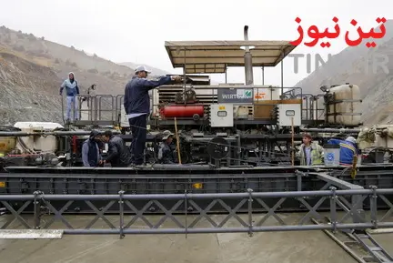بازدید وزیر راه از آزادراه تهران-شمال