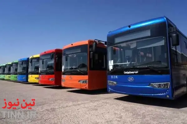 چهارمین مرحله تحویل اتوبوس‌ های اسنا به شهرداری تهران+فیلم