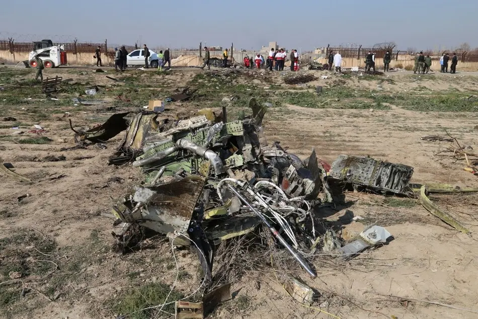 هواپیمای اوکراینی بر اثر برخورد با زمین منفجر شده است
