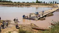 انسداد برخی محورها به علت طغیان رودخانه‌های محلی