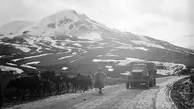 عکس|  وضعیت عجیب جاده‌ های نوروزی ۷۰ سال قبل