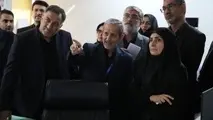 بازدید وزیر راه و شهرسازی از فرودگاه شهید هاشمی نژاد مشهد 
