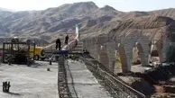 2 ماه زمان برای ساخت یک پل در مسیر راه‌آهن رشت - قزوین