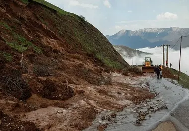 رانش زمین در مازندران