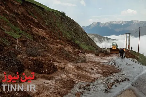 رانش زمین در مازندران