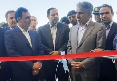 افتتاح سه طرح فرودگاهی در جیرفت با حضور معاون رییس جمهور