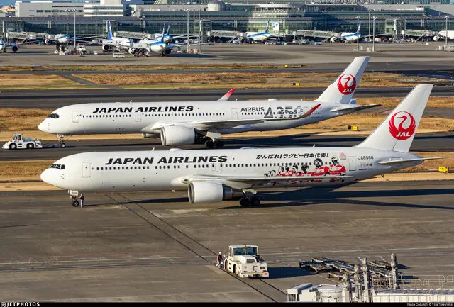 خروج هواپیماهای بوئینگ از خطوط هوایی ژاپن