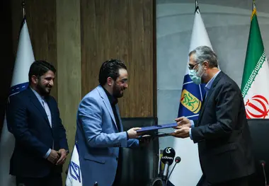 امضاء تفاهم نامه همکاری ما بین شرکت فجر جهاد و شرکت پرسی ایران گاز