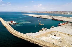 سواحل مکران دروازه واردات و صادرات کالا است
