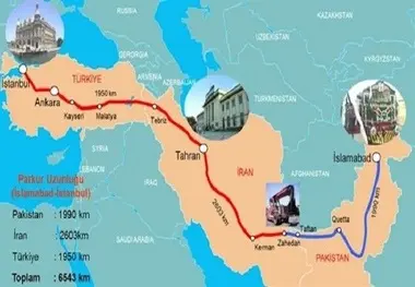 راه آهن مرند–چشمه ثریا؛ پل راهبردی ایران برای اتصال چین به اروپا