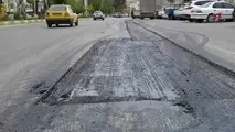 خداحافظی معابر منطقه۲ با آسفالت قدیمی و فرسوده