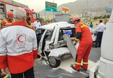 جزئیات تصادفات فوتی در تهران/سرعت غیرمجاز و عدم کنترل خودرو عامل اصلی