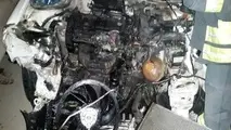 حریق خودروی پژو، 5 مصدوم بر جای گذاشت