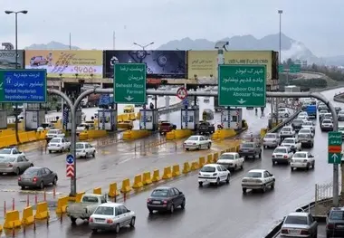  کاهش هشت درصدی ورود خودروها به خراسان رضوی در ایام نوروز 