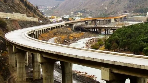 گزارش تصویری| جدیدترین تصاویر از فاز ۲ آزاد راه تهران - شمال