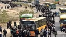 حرکت روزانه 3100 ‌دستگاه اتوبوس‌ به سمت پایانه‌‌ های مرزی