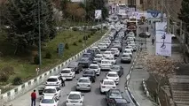 ترافیک در محورهای مواصلاتی استان قزوین پرحجم است