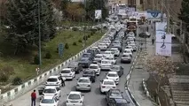 ترافیک در محورهای مواصلاتی استان قزوین پرحجم است