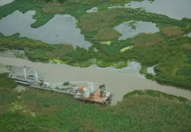 Coastal Louisiana bears scars of oil and gas industry