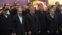 حضور نجفی در مرقد امام (ره)