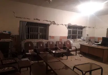 گزارش تصویری از زلزله «سی سخت»