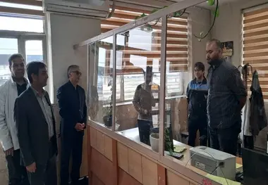  بازدید قائم‌ مقام مدیرعامل راه‌ آهن از بخش‌ های مختلف راه آهن خراسان