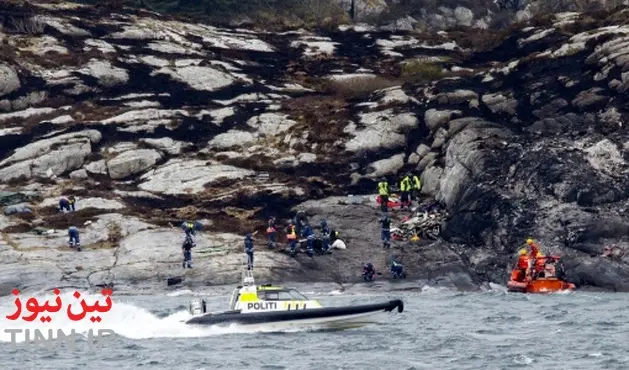 ۱۳ نروژی در سقوط یک بالگرد کشته شدند