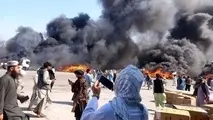 آتش نشانان از تایباد برای مهار آتش سوزی هرات افغانستان اعزام شدند