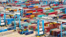 Khalifa Port welcomes two of the world’s largest mega-vessels