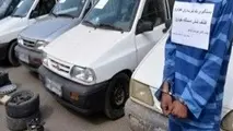 باند سارقان خودرو دلیجان دستگیر شد