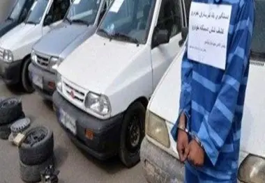 باند سارقان خودرو دلیجان دستگیر شد